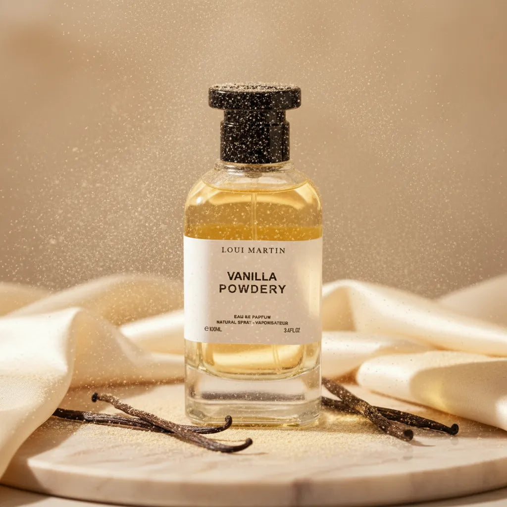 Vanilla Powdery vue de face - Maison Ephorys